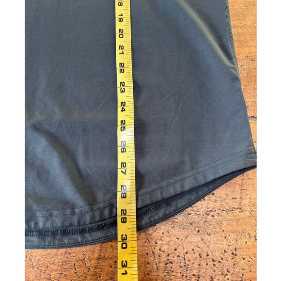 BYLT Mens Premium Basics Lux Drop Cut Long Sleeve Gray Shirt Size Medium - Picture 6 of 6